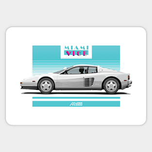 512TR White MV Version Sticker